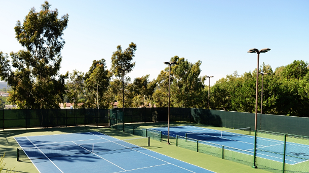 Badminton court